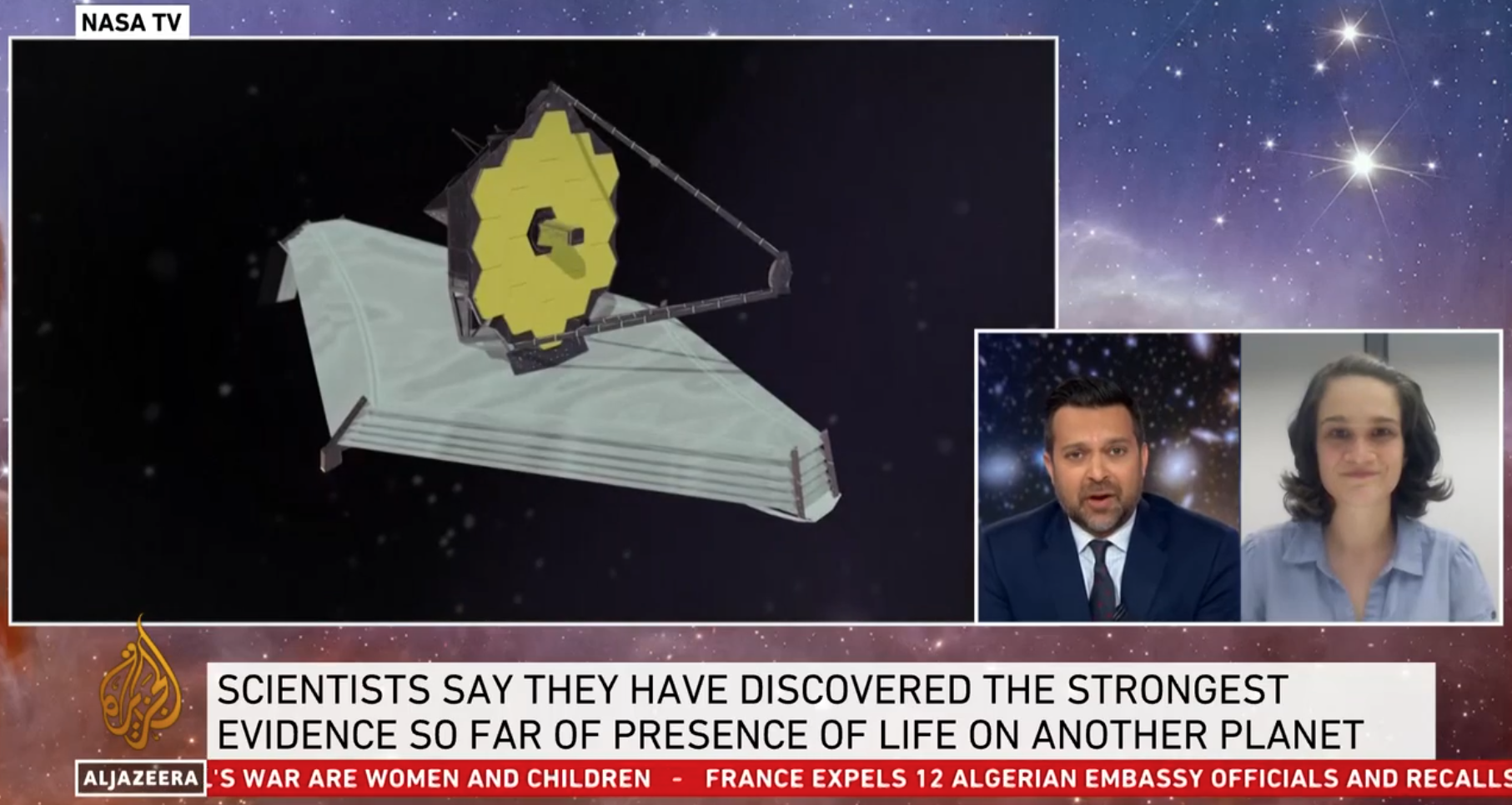 Strongest evidence so far for presence of life on another planet